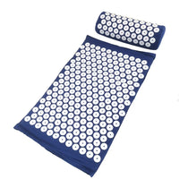 Massager Cushion Massage Yoga Mat Acupressure Relieve Pain Stress Back Body Pain Spike Mat Acupuncture Mat and Pillow Set